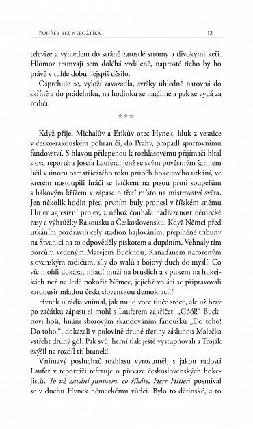 Náhled Pohřeb bez nebožtíka - Sága české rodiny za dvou okupací, totality a neokapitalismu (s kriminální zápletkou)