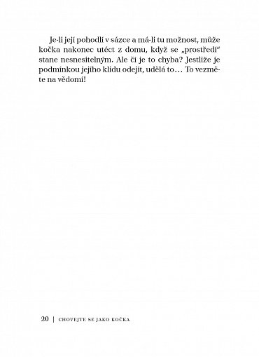 Náhled Chovejte se jako kočka