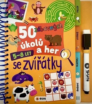 50 zábavných úkolů a her Se zvířátky 5-8 let