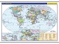 Svět - školní nástěnná politická mapa 1:26 mil./136x96 cm
