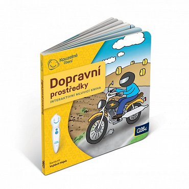 Náhled Dopravní prostředky - Kouzelné čtení minikniha pro nejmenší