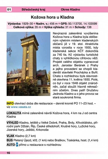 Náhled Rozhledny České republiky