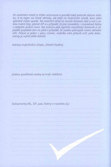 Náhled Svatební deník - Jak udělat svatbu