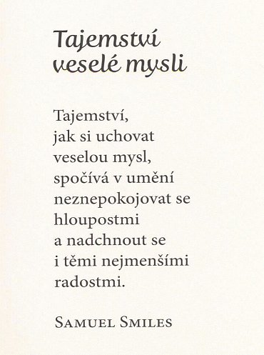 Náhled Malé moudrosti pro velké životní cesty, 1.  vydání