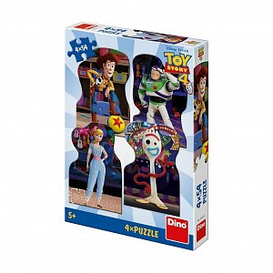 Puzzle Toy Story 4 Kamarádi 4x54 dílků