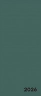 Diář PVC týdenní 2026 VERDE zelená