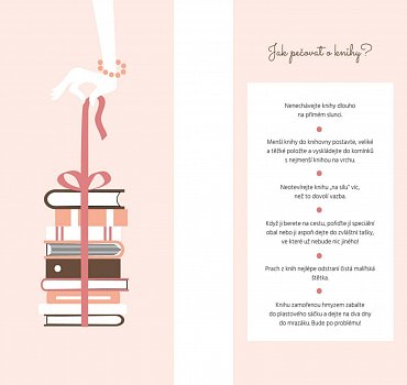 Náhled Zápisník milovnice knih, 13 x 21 cm