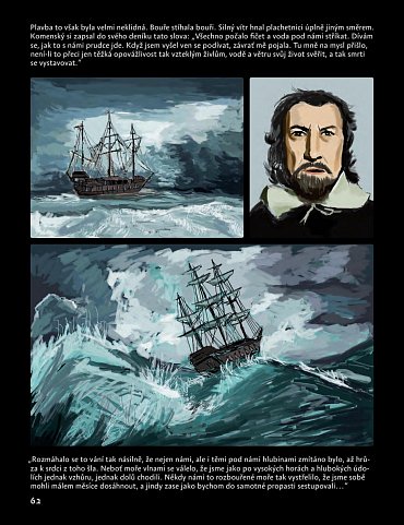 Náhled Jan Amos - Historický komiks