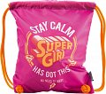 Sáček na obuv Supergirl – STAY CALM