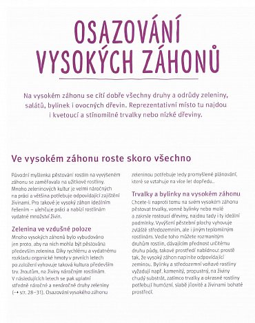 Náhled Vysoké záhony - Chytře zahradničit a bohatě sklízet