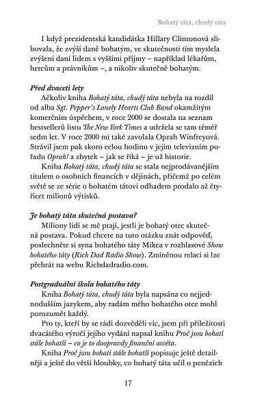 Náhled Bohatý táta, chudý táta, 2.  vydání