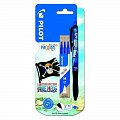 PILOT FriXion Ball Plus One Piece + náplně 3 ks, BL, modrá