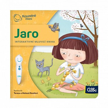 Náhled Jaro - Kouzelné čtení minikniha pro nejmenší