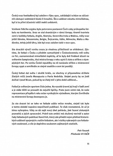 Náhled 120 let fotbalu u nás - Historie od 1901 do 2021