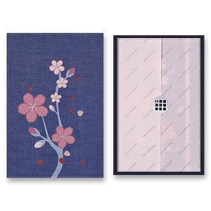 Zápisník Moleskine Sakura - L, čistý, sběratelská edice