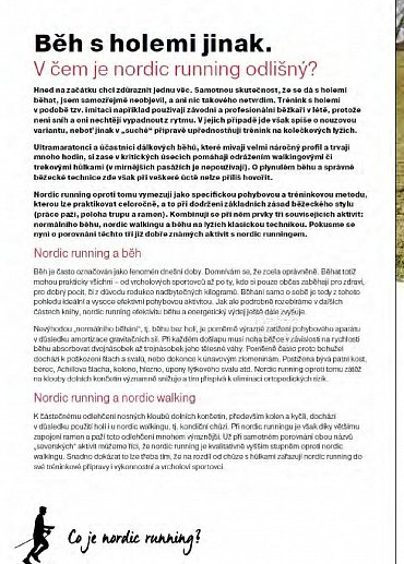 Náhled Nordic Running - Běh s holemi jako zdravější a efektivnější způsob běhání