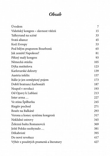 Náhled Čas kongresů a tajných společností