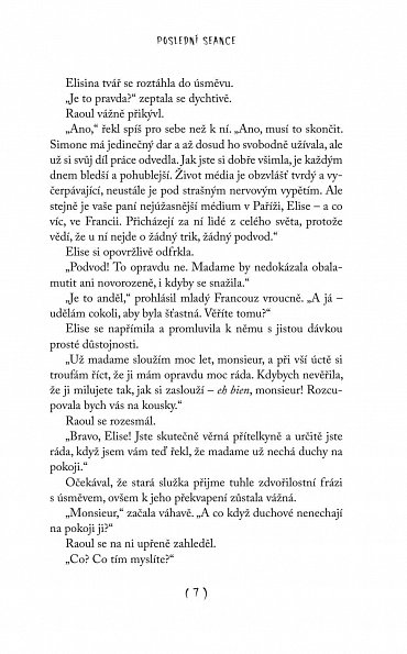 Náhled Poslední seance