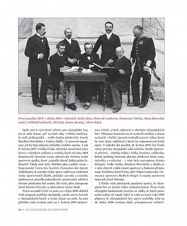 Náhled Encyklopedie olympioniků: Čeští a českoslovenští sportovci na olympijských hrách