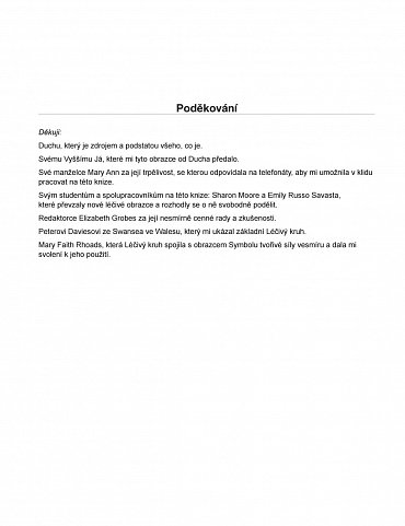 Náhled Duchovní léčení