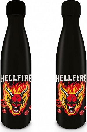 Stranger Things Láhev na pití nerezová - Hellfire