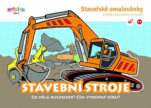 Stavařské omalovánky / Stavební stroje