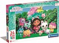 Clementoni Puzzle Gábinin kouzelný domek - Na zahradě maxi 24 dílků