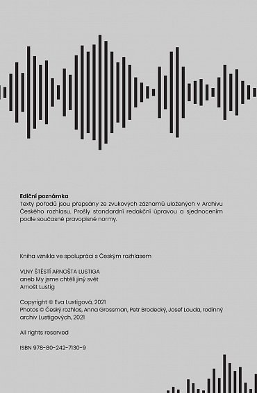 Náhled Vlny štěstí Arnošta Lustiga aneb My jsme chtěli jiný svět