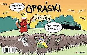 Opráski - Kalendář 2026 stolní