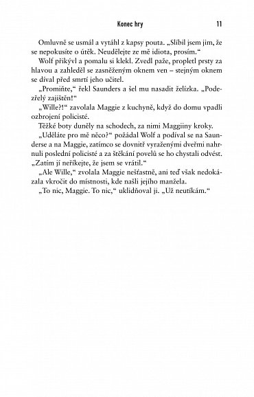 Náhled Konec hry, 1.  vydání