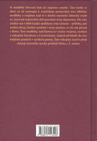 Náhled Rozjímání nad aramejskou modlitbou Páně