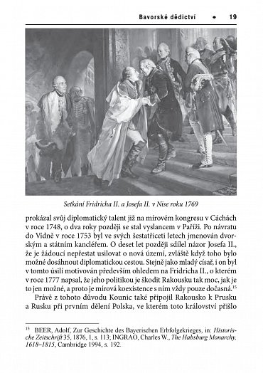Náhled O švestky a brambory - Prusko-rakouská válka o bavorské dědictví 1778-1779