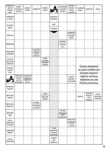 Náhled Kniha křížovek – Výletní místa naší vlasti