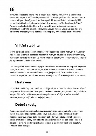 Náhled Zápisník úspěchů