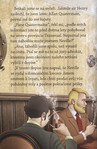 Náhled Doly krále Šalamouna - Světová četba pro školáky