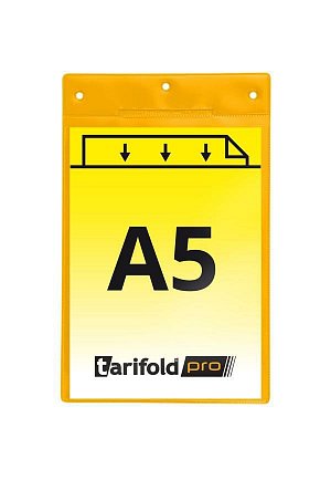 djois identifikační kapsa A5, žlutá, 10 ks