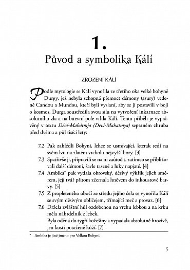 Náhled Tantrická Kálí - Mytologie, tajné techniky a rituály