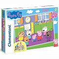 Clementoni Puzzle Supercolor Prasátko Peppa Floor / 40 dílků