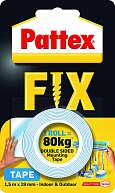 Henkel Pattex Fix - oboustranná páska, 1,5 m x 19 mm, nosnost 80 kg