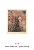 Kalendář 2026 - Bohuslav Reynek: grafiky, kresby