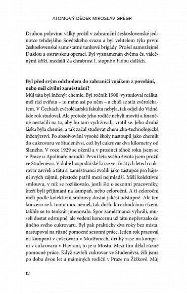 Náhled Atomový dědek Miroslav Grégr: Se skromností sobě vlastní