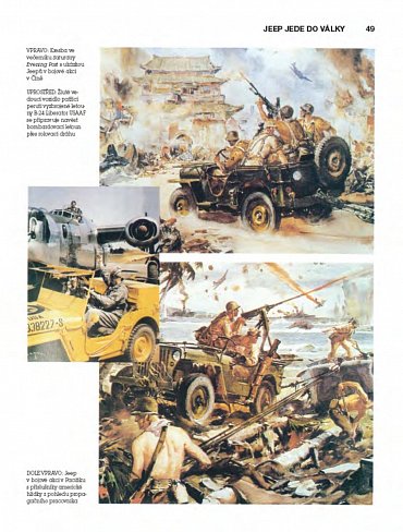 Náhled Jeep jede do války