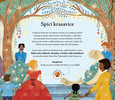 Náhled Příběh ukrytý v notách: Šípková Růženka