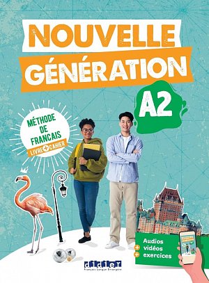 Nouvelle Génération A2 Livre + Cahier+didier.fle.app. 2022