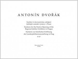Fanfáry k slavnostnímu zahájení Jubilejní zemské výstavy Praze