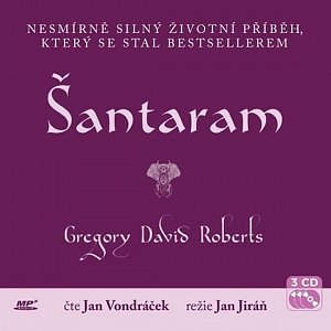 Šántárám - 3 CD (Čte Jan Vondráček)