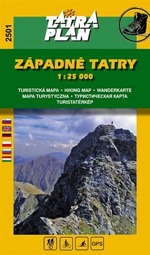 Západné Tatry 1:25 000