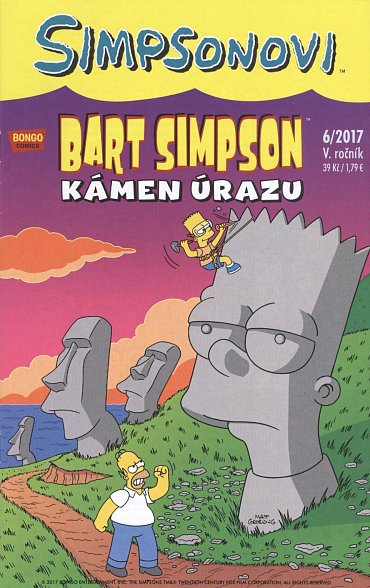 Náhled Simpsonovi - Bart Simpson 6/2017 - Kámen úrazu