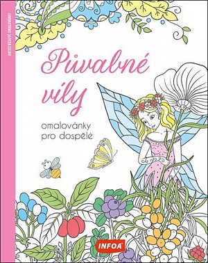 Půvabné víly - Omalovánky pro dospělé