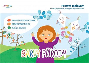 Barvy přírody - Prstové malování